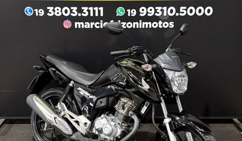 HONDA CG-160 FAN FLEX CBS 2024 cheio