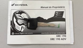 HONDA XRE-190 ADV 2025 cheio