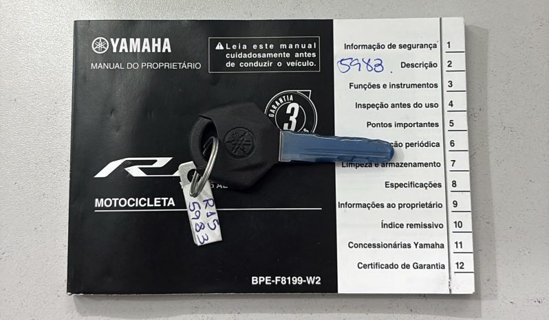 YAMAHA YZF R-15 ABS 2025 cheio