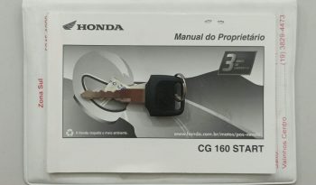 HONDA CG-160 START CBS 2020 cheio