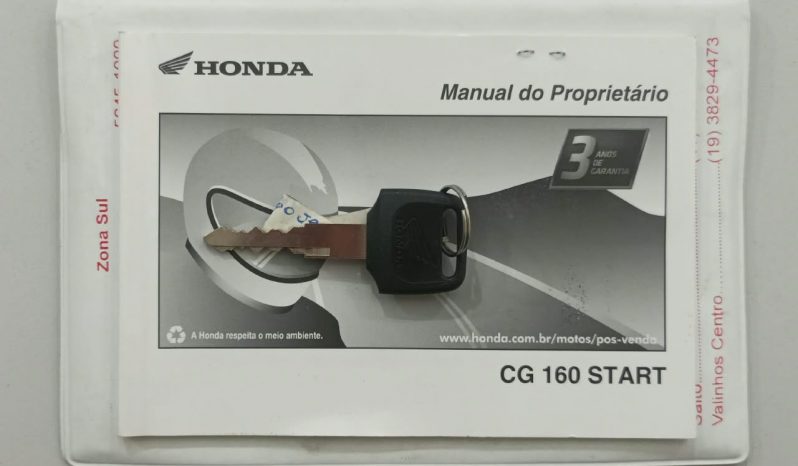 HONDA CG-160 START CBS 2020 cheio