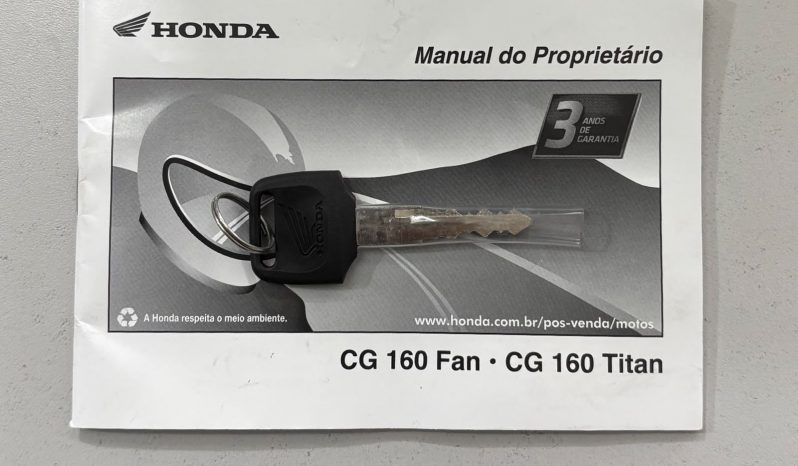 HONDA CG-160 TITAN ABS 2026 cheio