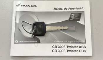 HONDA CB-300F TWISTER ABS 2026 cheio